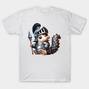 Cute Pangolin Knight T-Shirt